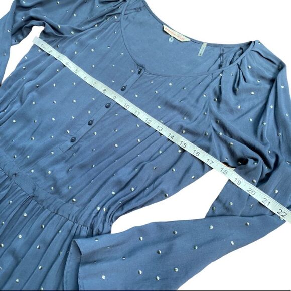 REBECCA Taylor Dot Cinched Waist Dress - Picture 11 of 14